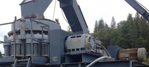 1 Units - Symons-nordberg 4-1/4' Sh Cone Crushers With 200 Hp Motor And Lube Set)